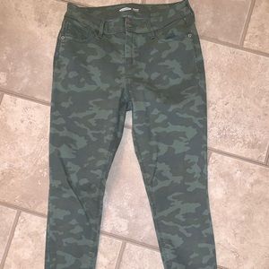 Camo, Super Skinny jeans from Old Navy.